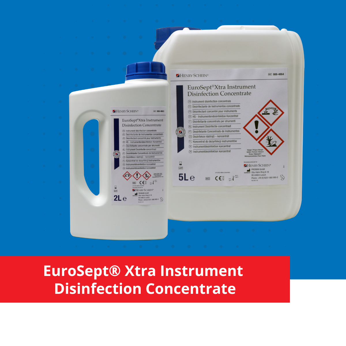 EuroSept Xtra Instrument Disinfection Concentrate