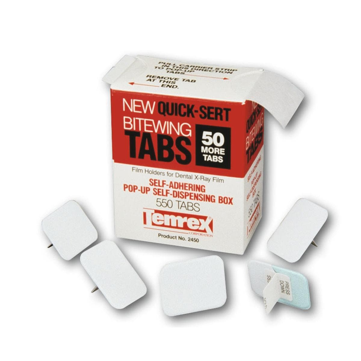 BiteWing Tabs - Emballage, 550 pcs