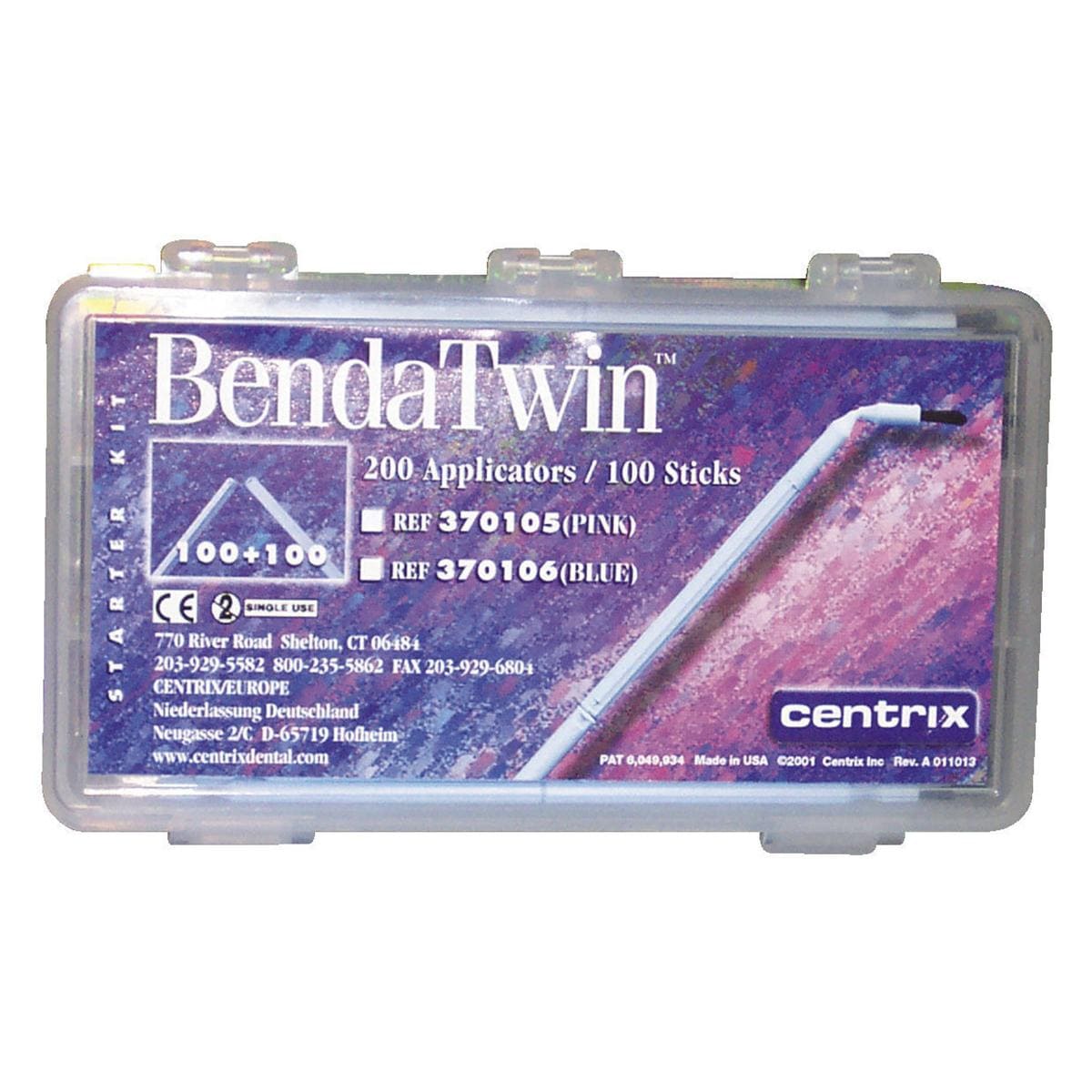 BendaTwin Brushes - Dispenser box, 200 stuks