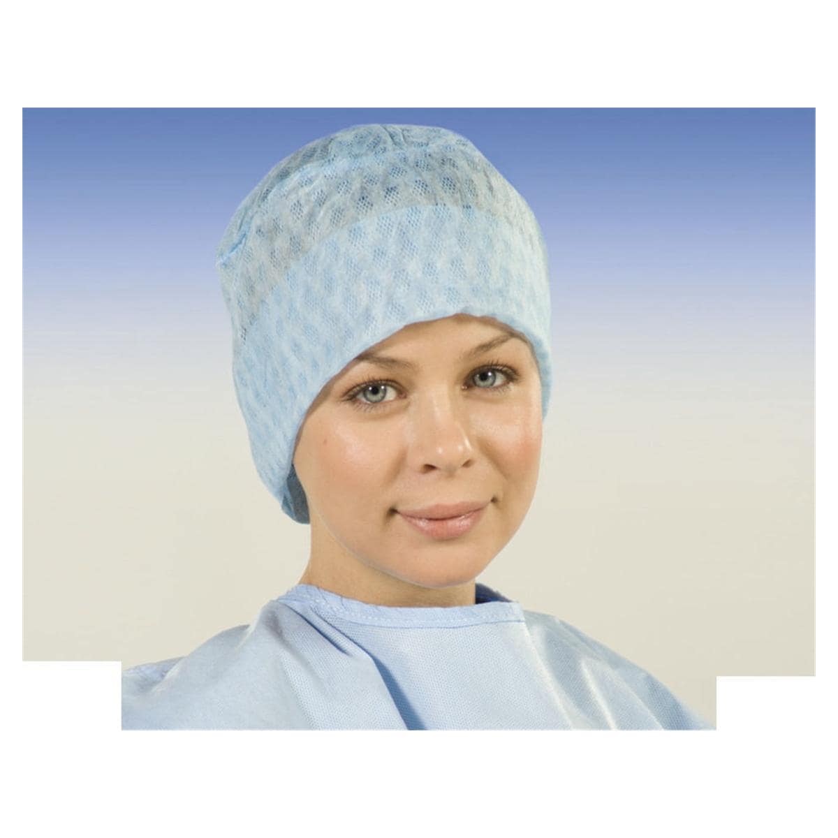 Charlottes chirurgicales - Unisex, bleu clair 10.M0009 - 100 pcs