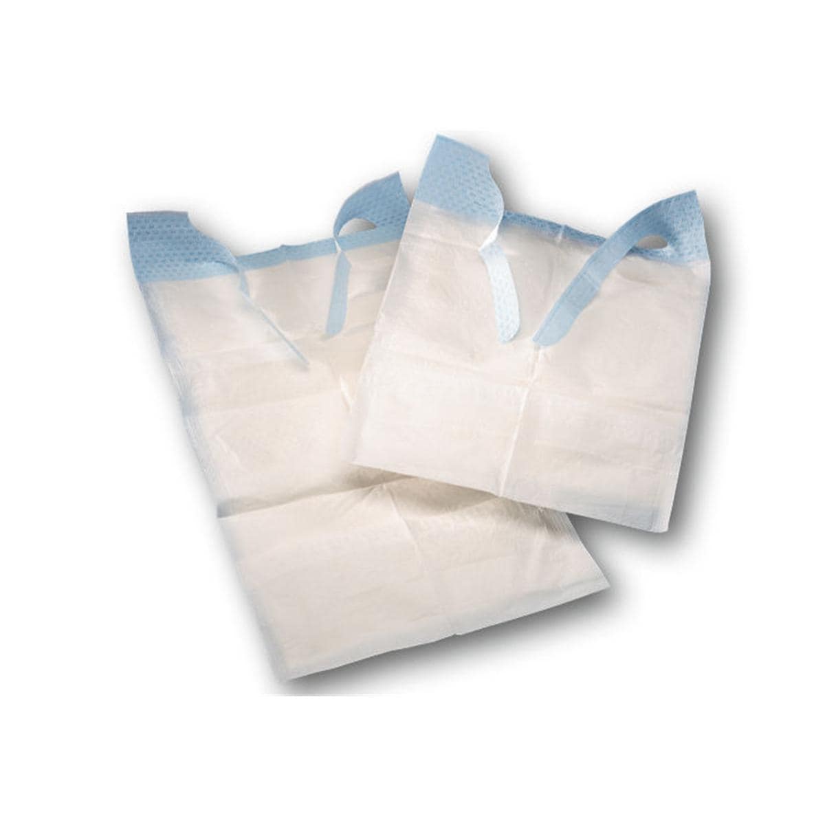 Serviettes patient Tena Bib - Taille L, 37 x 66 cm