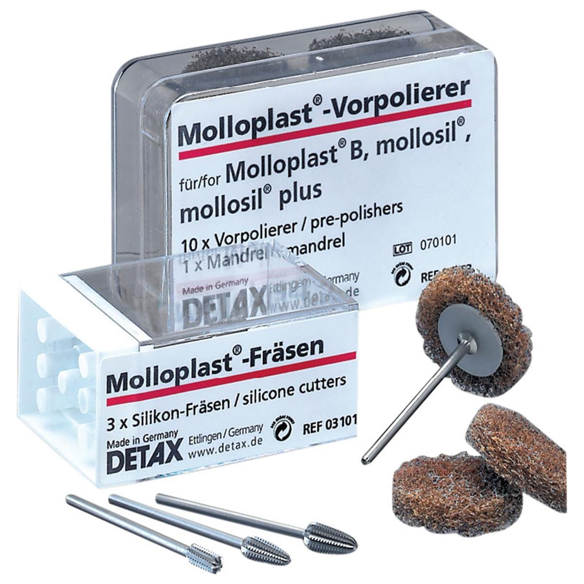 Molloplast set de polissage pre-polish - 3153