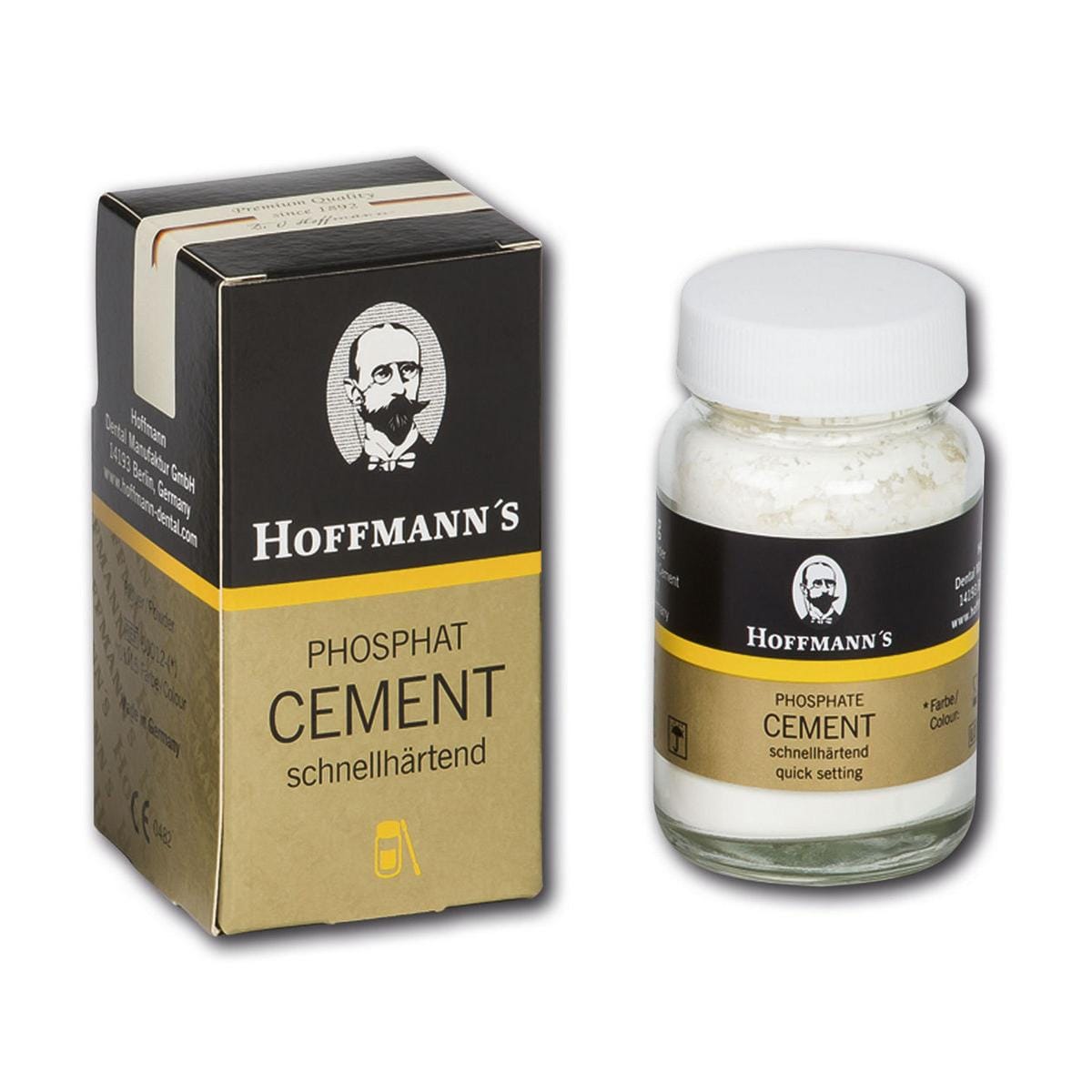Hoffmans phosphate ciment - poudre 100 g - N 4 - jaune clair