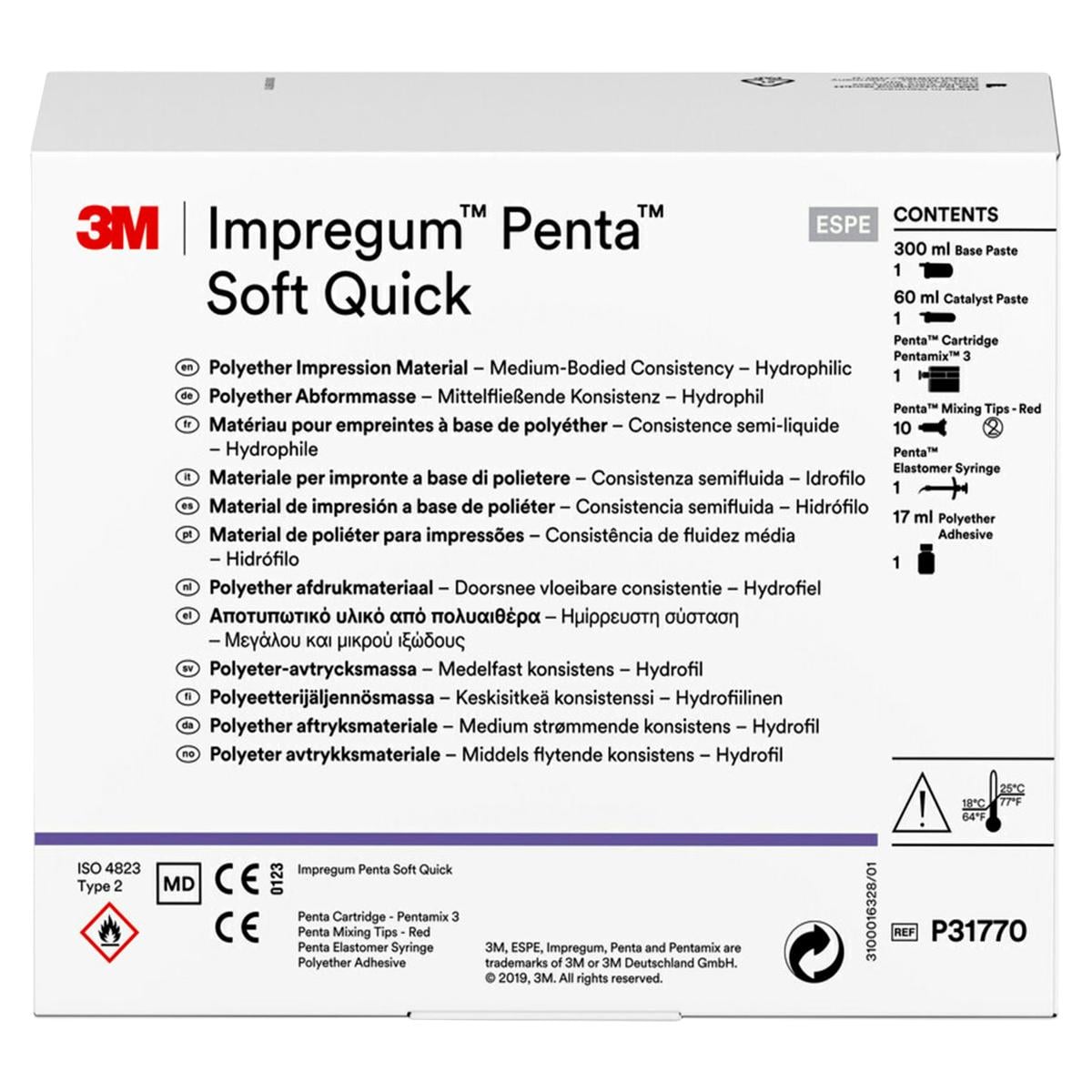 Impregum Penta Soft Quick voor Pentamix 3 - introkit - Complete set