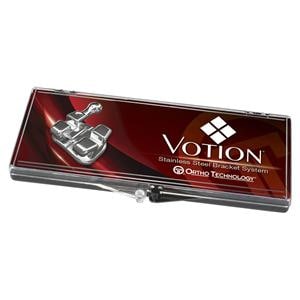 Votion Roth Prescription .018" Slot, Patientenkit - 350-91-2011, Upper/Lower - 5x5 + haken op 3, 4, 5 Offsets (U,L 4,5)