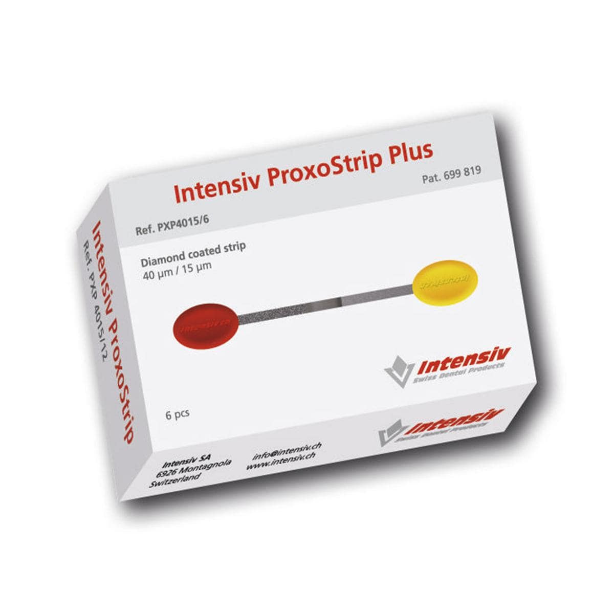 ProxoStrip Plus - 15 &#181;m geel, 40 &#181;m rood, 6 stuks