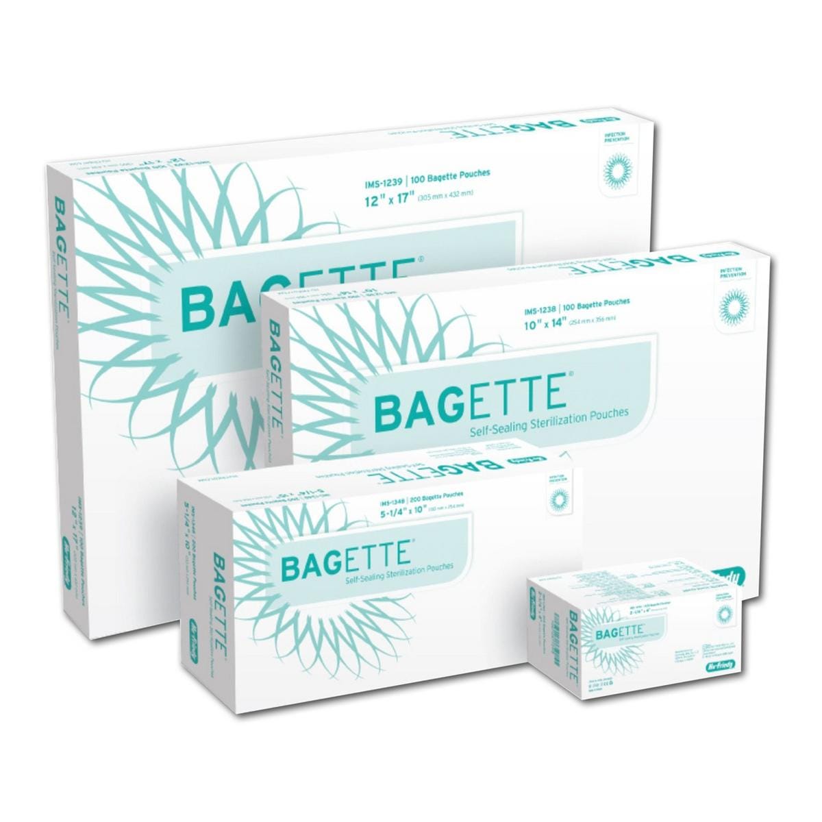 Bagette selfseal sterilisatiezakjes - Afmeting 305 x 432 mm, 100 stuks