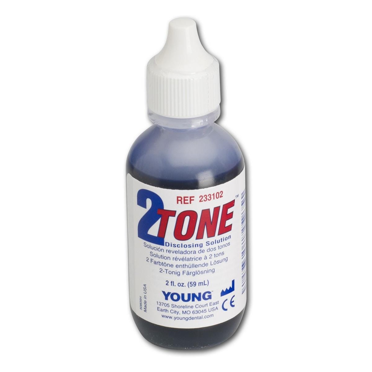 2 Tone Rvlateur de plaque - Liquide - Flacon, 60 ml