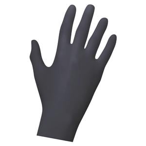 Unigloves Select Black Latex handschoen poedervrij - M - 100 stuks