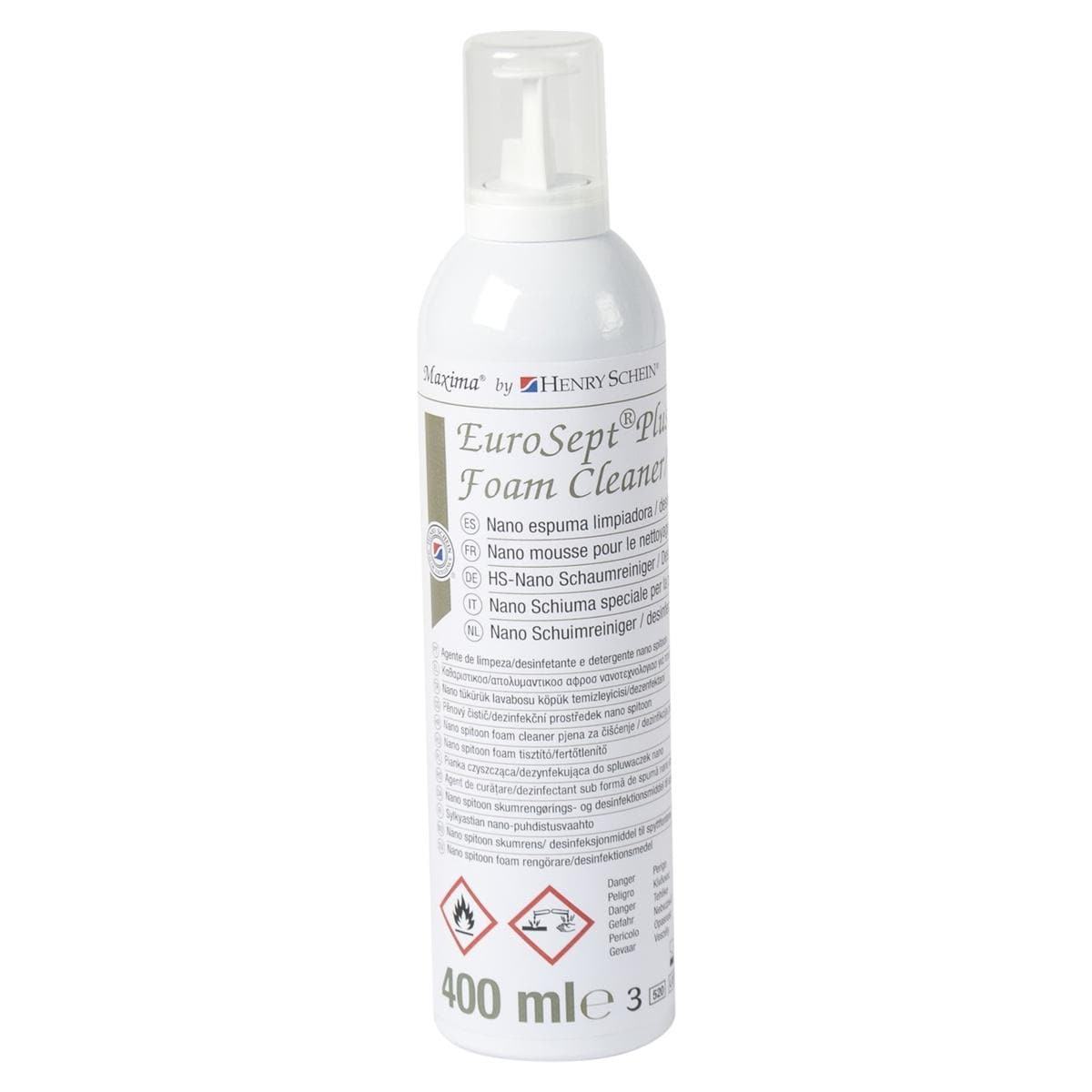EuroSept Plus Nano Spittoon Foam Cleaner - Fles, 400 ml