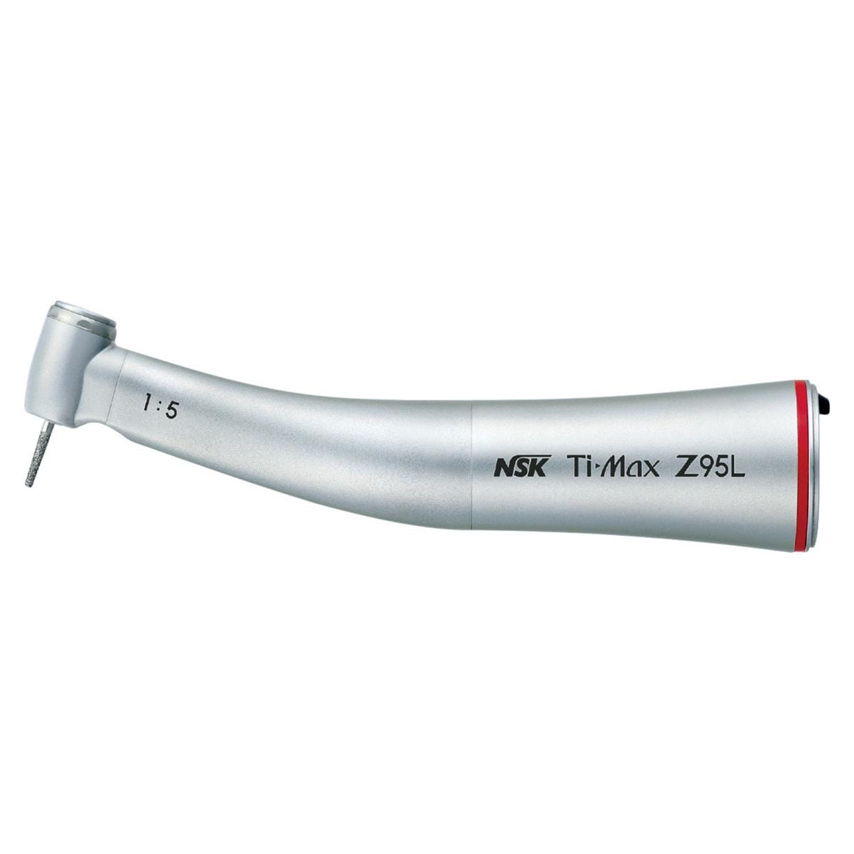 TI-MAX Z contre-angles avec lumire - Z95L, multiplication 1:5, rouge, quadruple spray