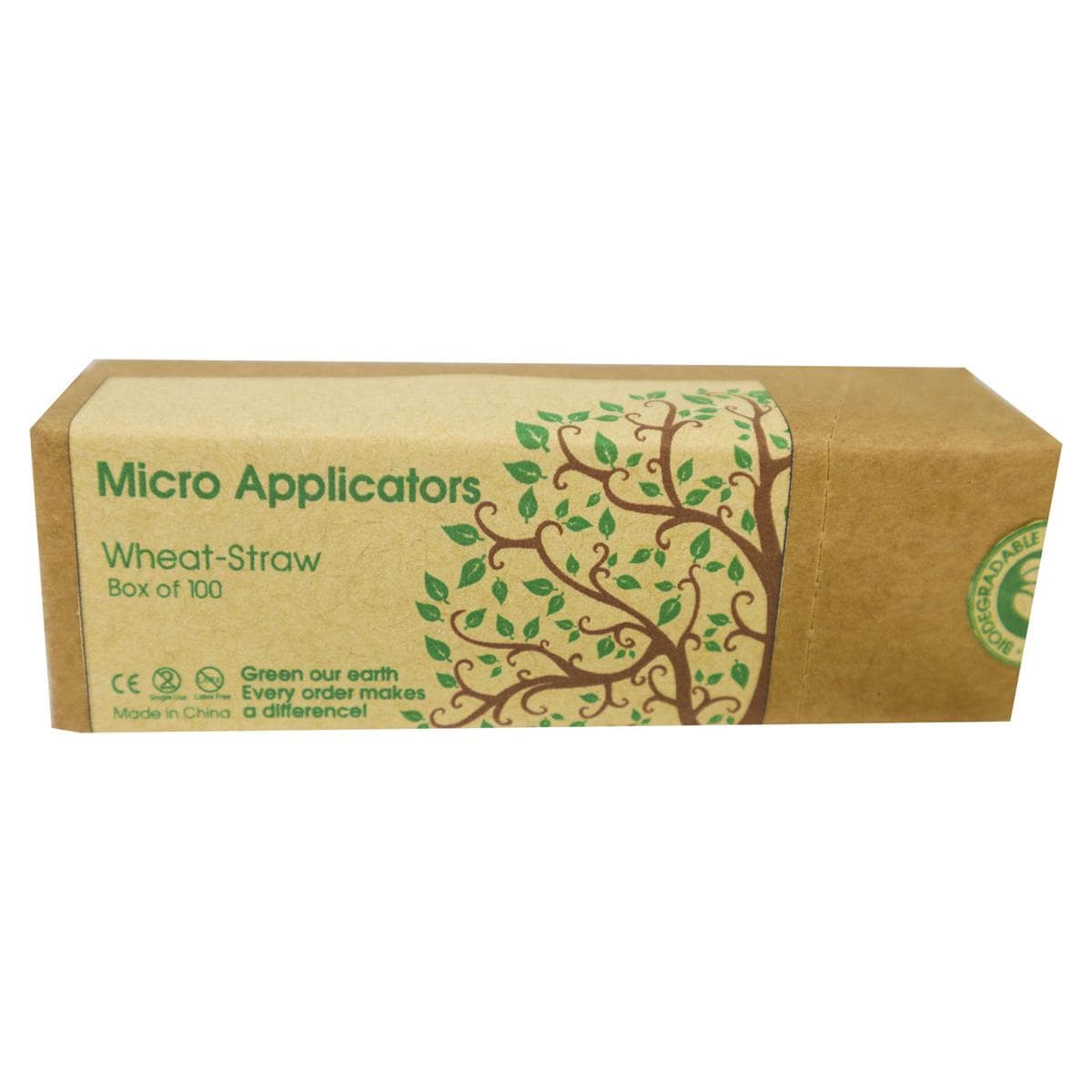 Bio Apply - Micro Applicator Tips - Fijn (1,9 mm), gebroken wit - 100 stuks