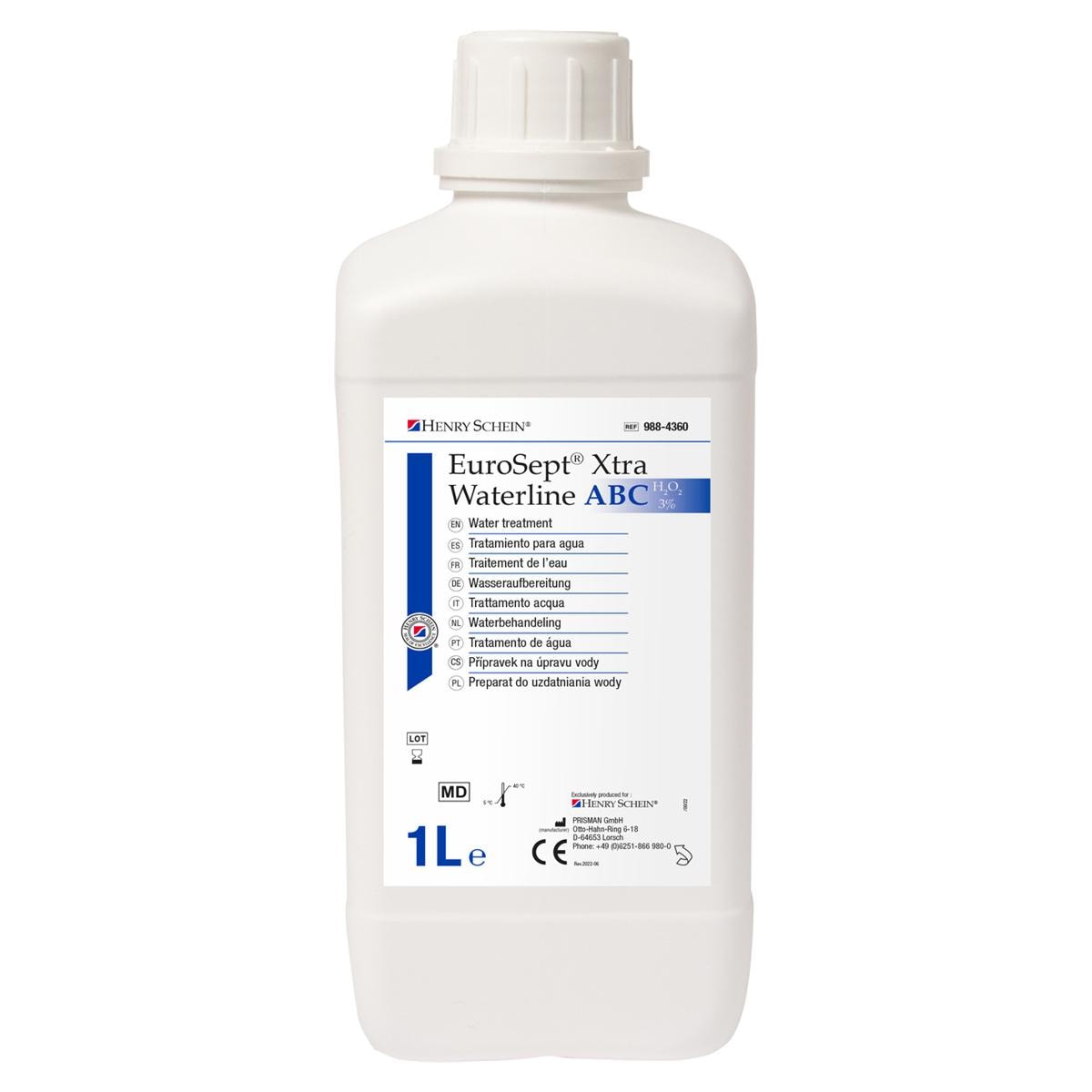EuroSept Xtra Waterline ABC - Fles, 1 liter