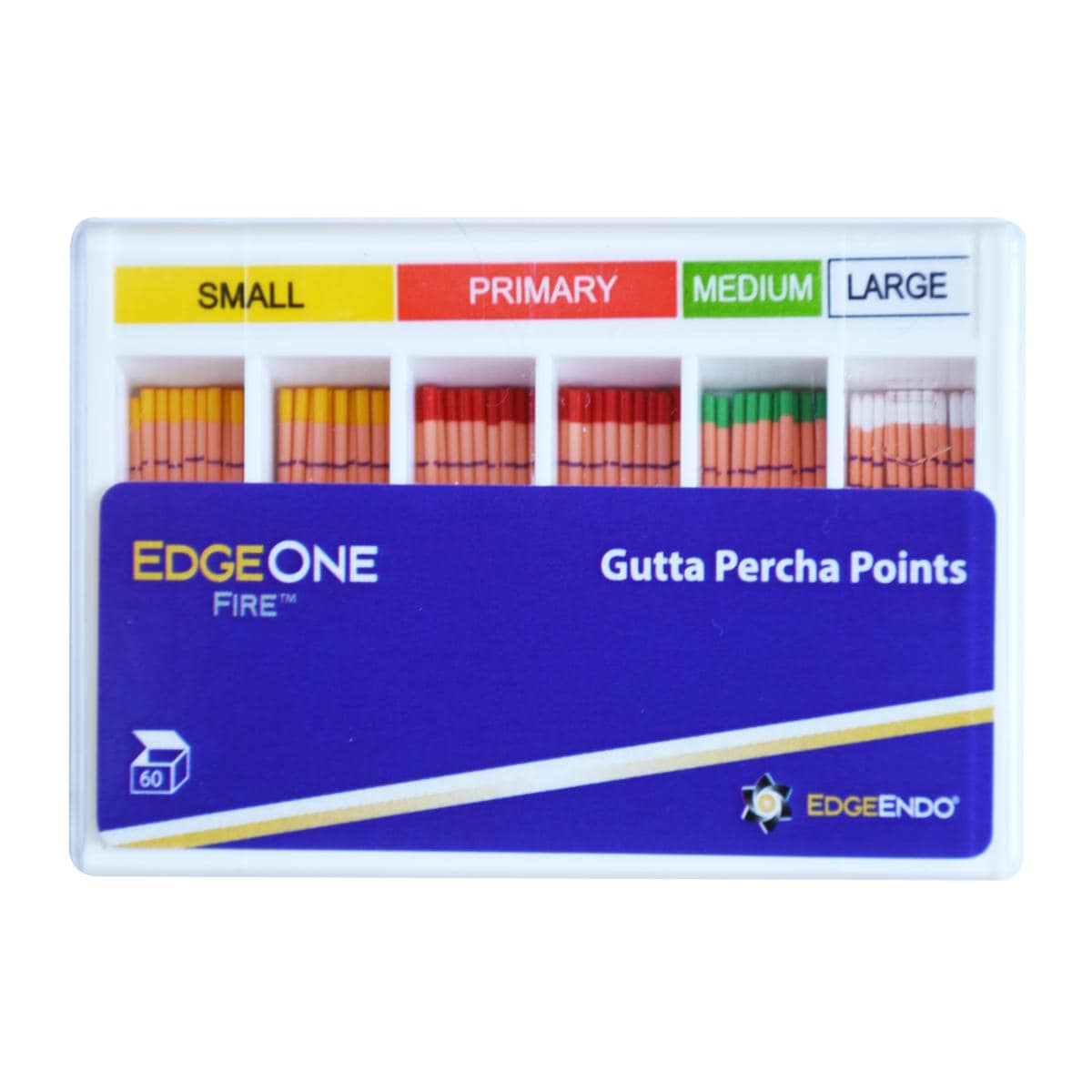 EdgeOne Fire Guttapercha points - Medium, 60 stuks