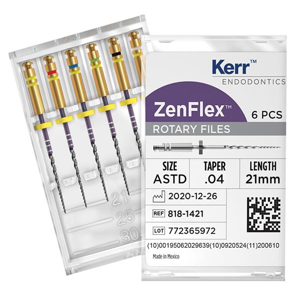Limes ZenFlex Niti - Assortiment Taper .04 - 21 mm