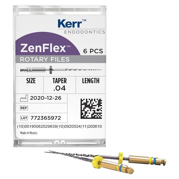 Limes ZenFlex Niti - recharge Taper .04 - ISO 20 - 21 mm