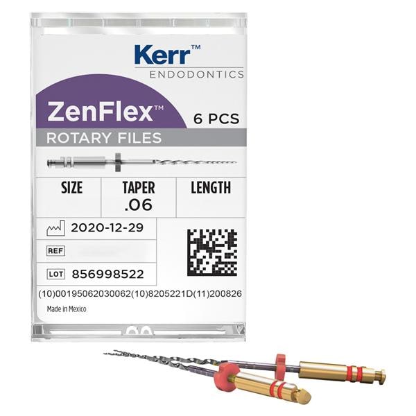 Limes ZenFlex Niti - recharge Taper .06 - ISO 20 - 21 mm