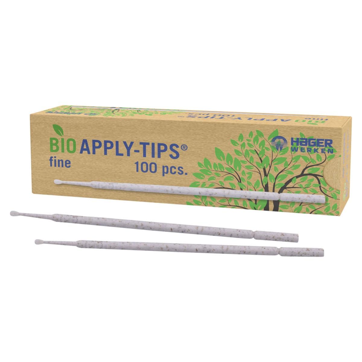 Bio Apply - Embouts pour micro-applicateurs - Fin (1,9 mm), blanc cass - 100 stpcs