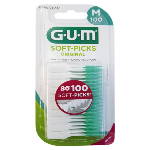 GUM Soft-Picks Original - Medium, 100 stuks