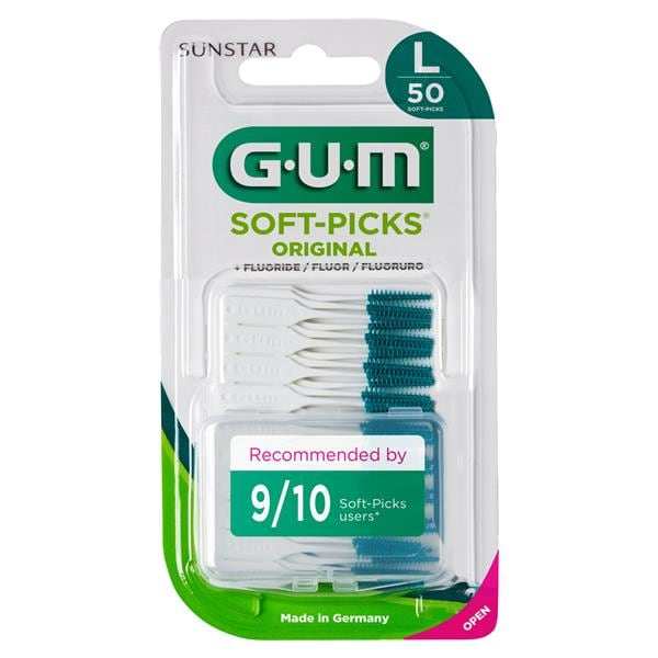 GUM Soft-Picks Original - Large, 50 stuks