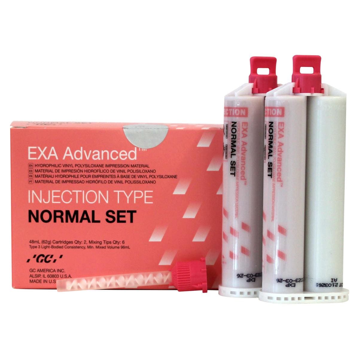 EXA Advanced Injection Normal Set - 2x 48 ml