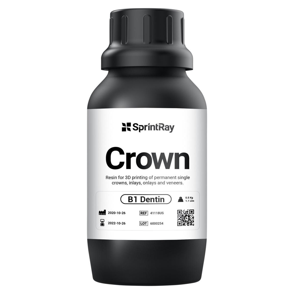 SprintRay Crown - B1 Dentin