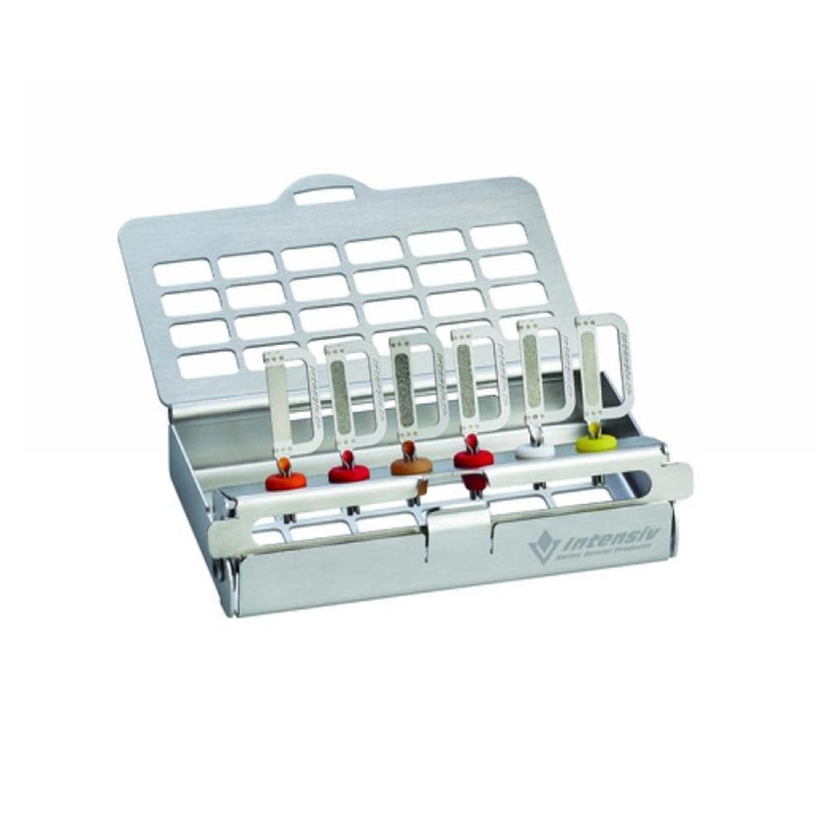 Ortho-Strips System Double Sided Set 01 - Tray met 1 Opener & 5 Central Strips