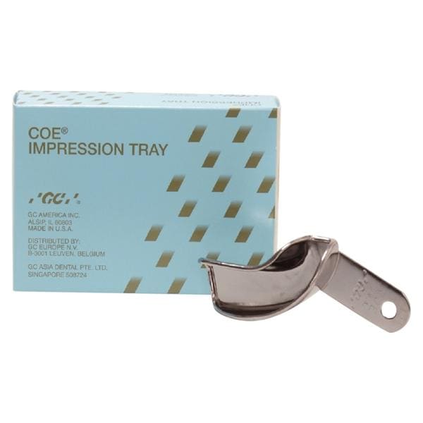 Coe Impression Trays, non perfors - partiel - 131 haut droit/bas gauche