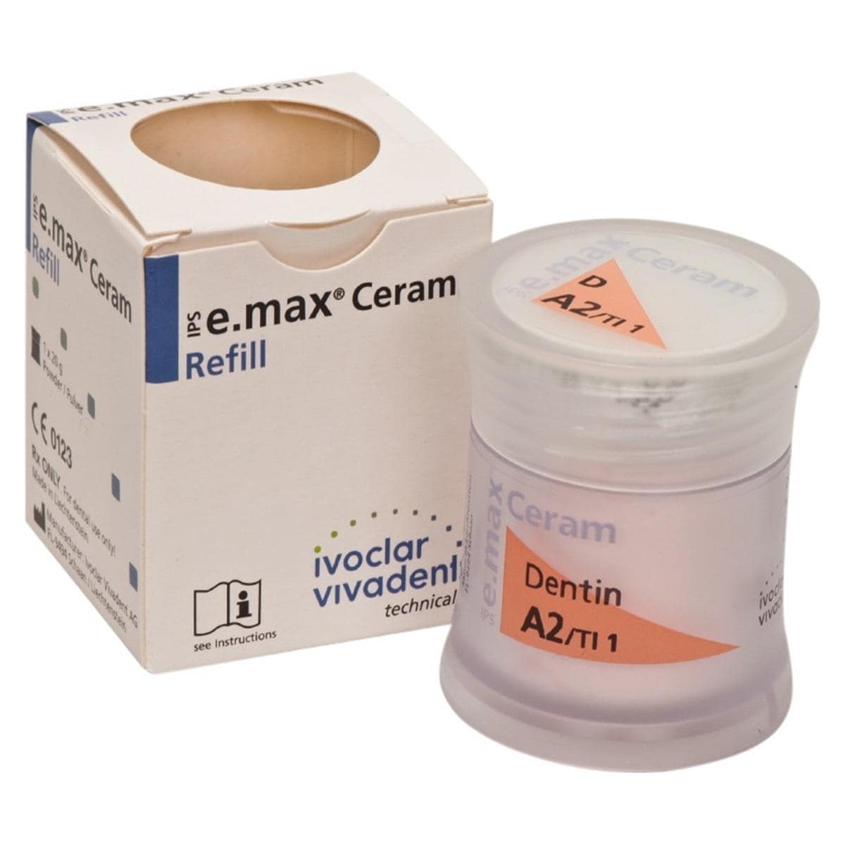 IPS e.max Ceram Dentin A-D - recharge - Dentin A2