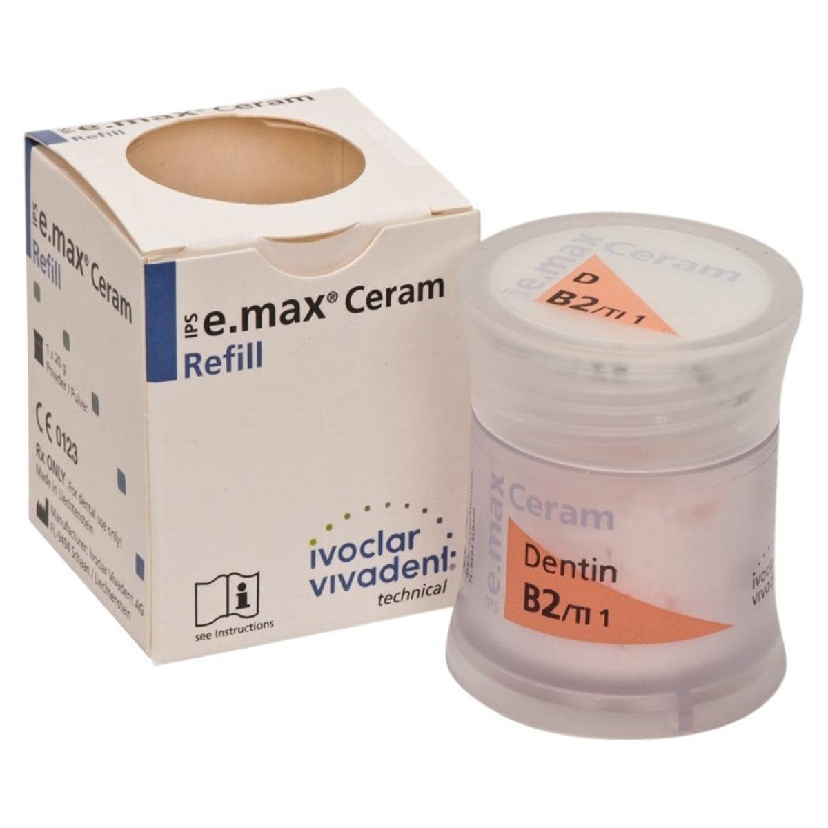 IPS e.max Ceram Dentin A-D - recharge - Dentin B2