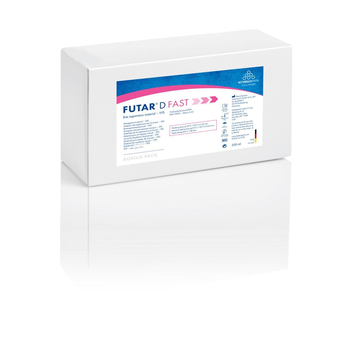 Futar D Fast - Big pack, 10x 50 ml et 50 embouts de mlange