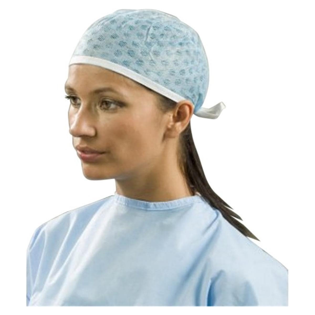 Charlottes chirurgicales - Cap, bleu clair 10.M0019 - 100 pcs