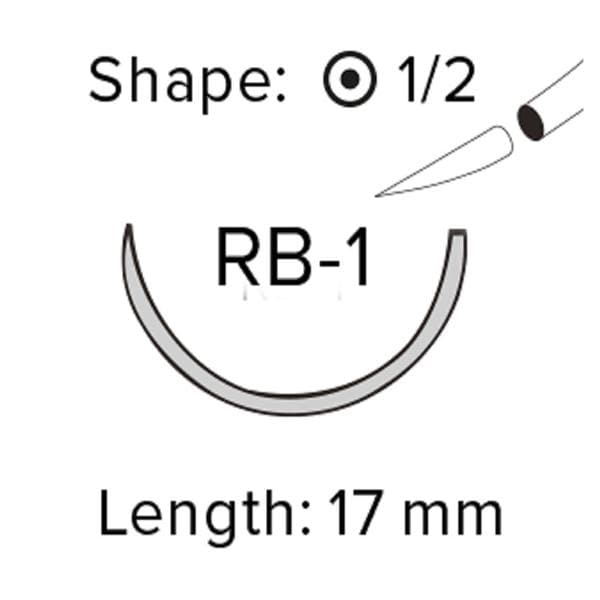 Vicryl - USP 3/0 RB-1 violet 70cm V305H, per 36 stuks