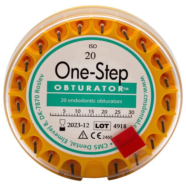 Obturateur One-Step - ISO 020, jaune