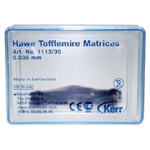 Hawe Tofflemire matrixband - Nr. 1113, 0,035 mm