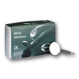 Mondspiegel Mega Duo - Nr. 4 plan,  22 mm, 6 stuks