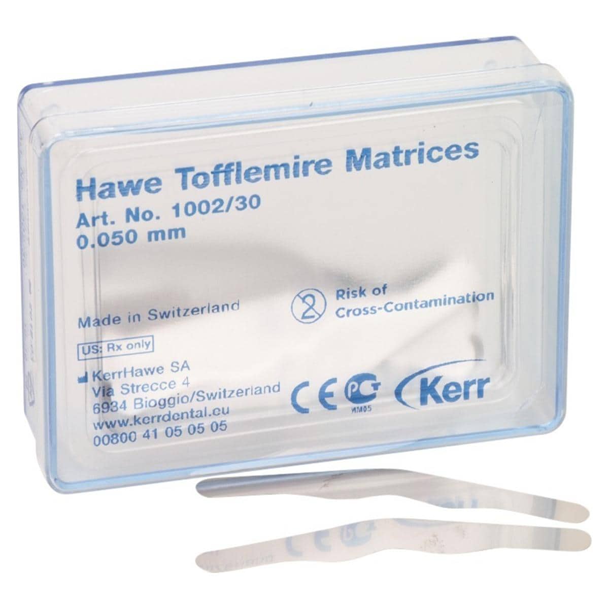 Hawe Tofflemire matrixband - Nr. 1002, 0,05 mm