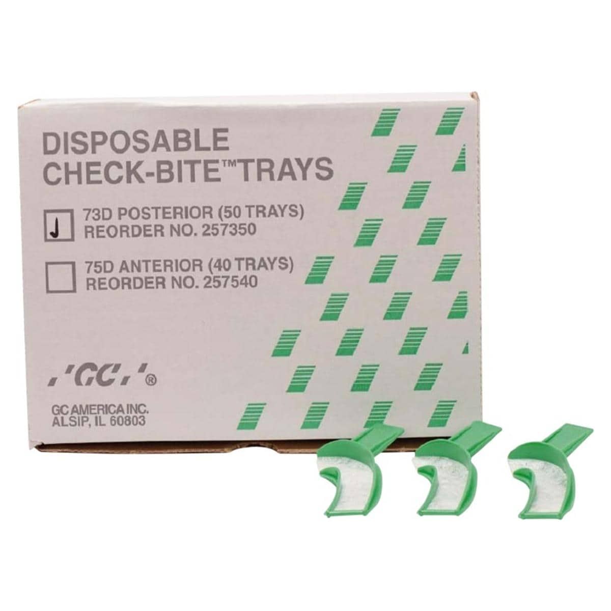 Check-Bite trays posterior - 73D, 50 pcs