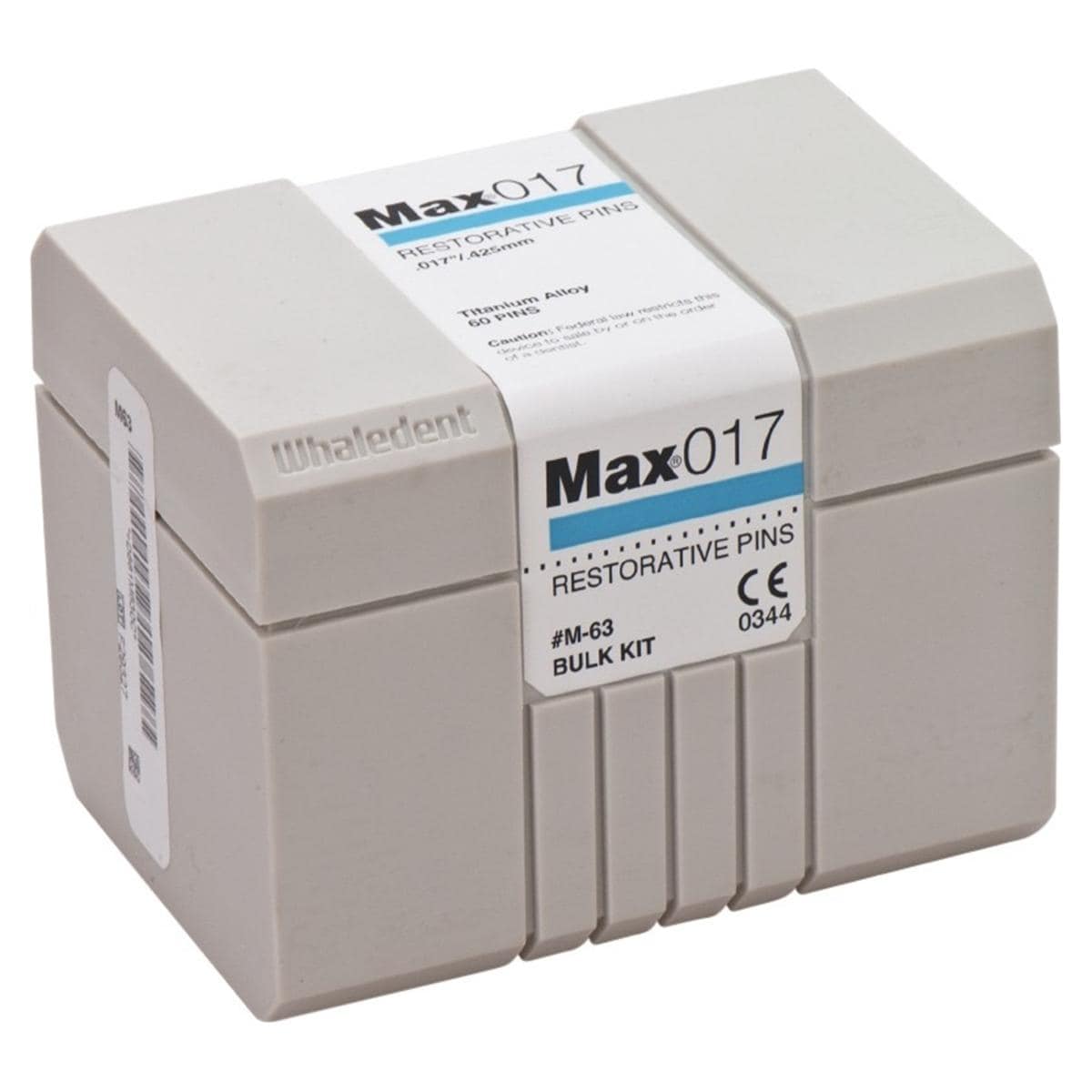 Max Pin - Bulk kit - M-63 blauw  0,425 mm