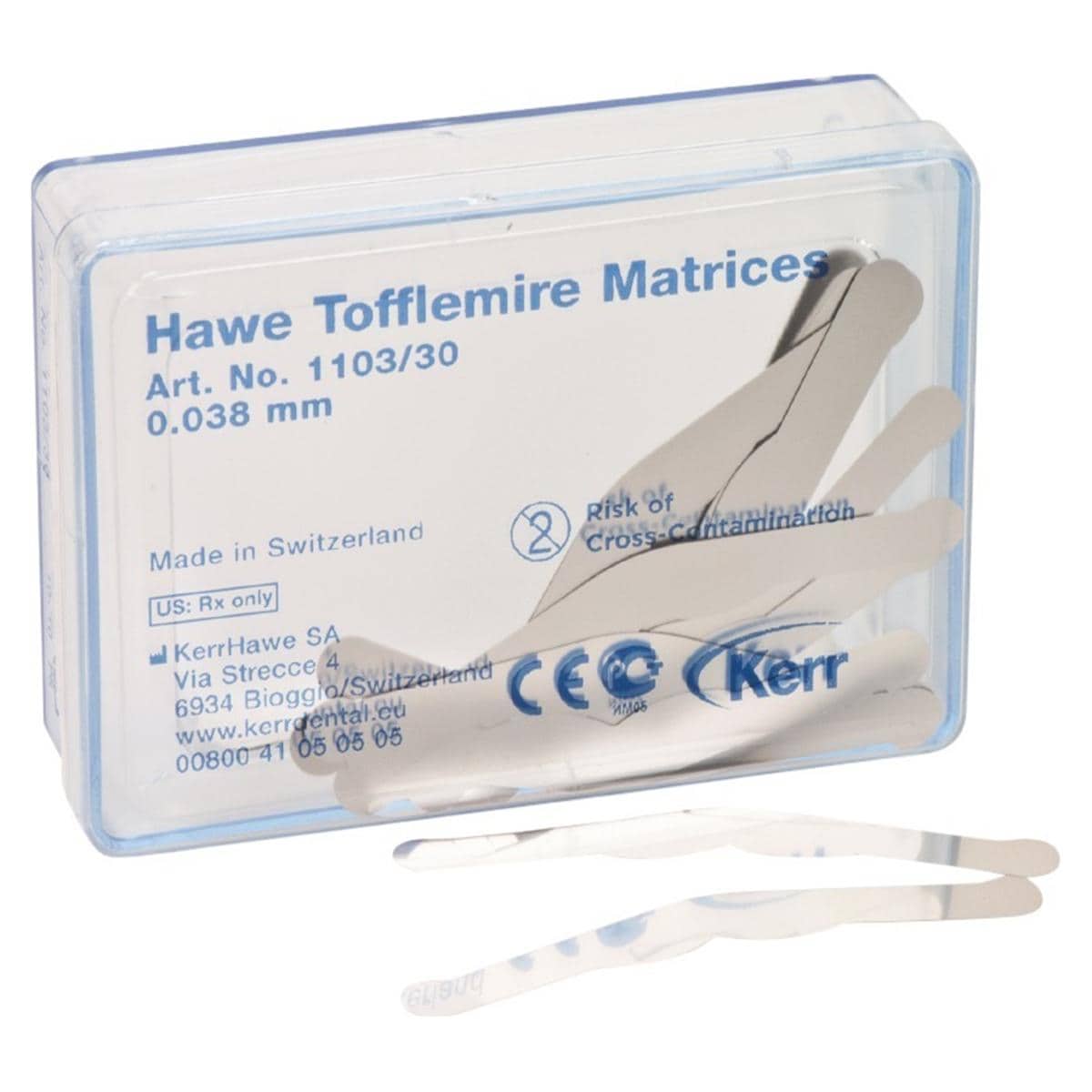 Hawe Tofflemire matrixband - Nr. 1103, 0,035 mm