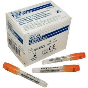 Monoject endodontic needle - 0,6 x 37,1 mm (23G), verpakking 100 stuks
