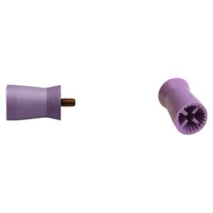 Prophy Cup Traditional Web - Soft, mauve Screw type