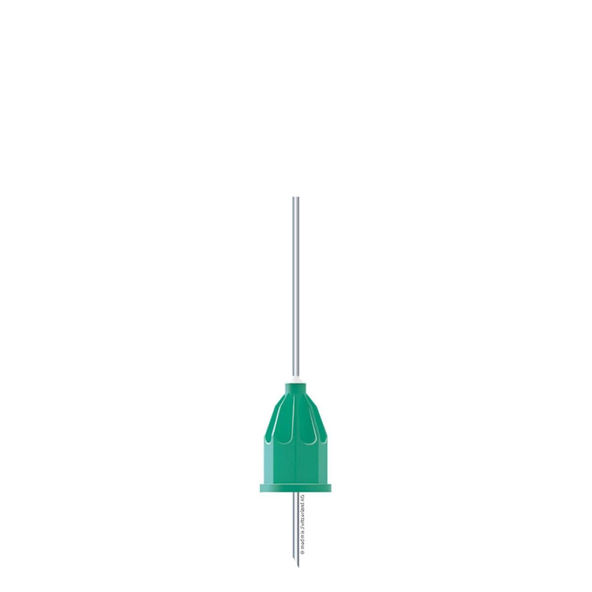 Transcodent Paste Needles - Groen, 0,8 x 23 mm voor o.a. Duraphat, 100 stuks