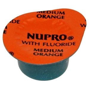 Nupro Prophylaxis Paste avec fluorure - moyen, Orange, 200 x 2,0g