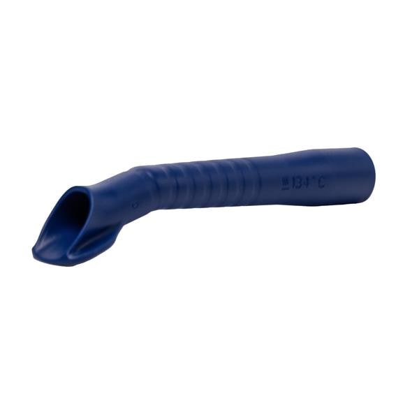 Canules d'aspiration autoclavables - Bleu, longueur 11,4 cm, 10 pcs