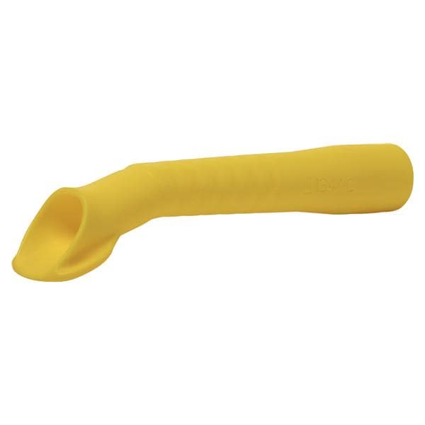 Canules d'aspiration autoclavables - Jaune, longueur 11,4 cm, 10 pcs