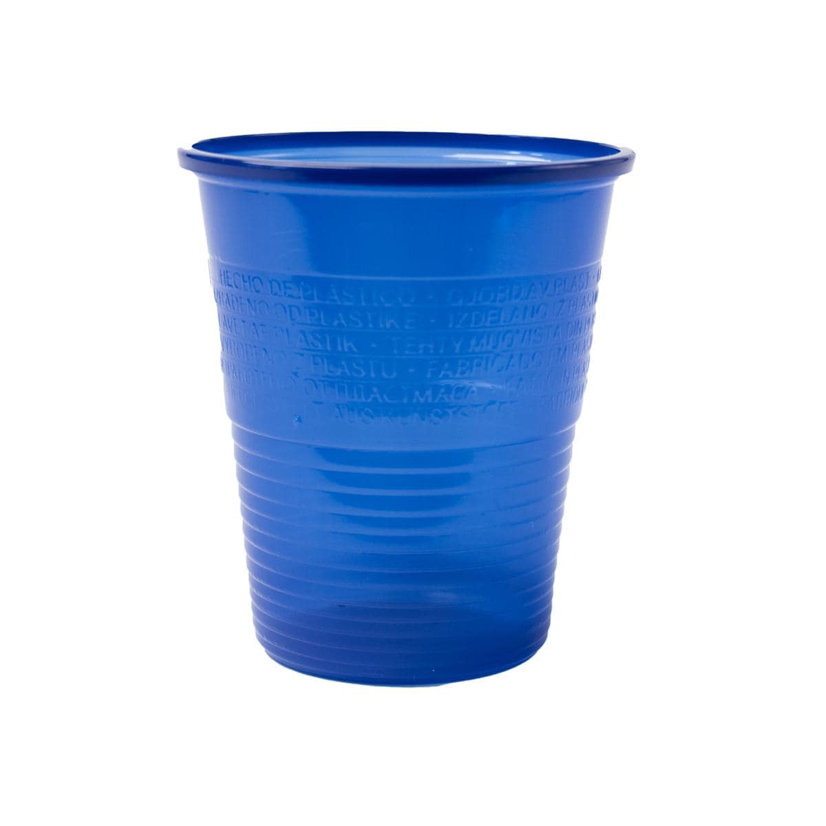 Drinkbekers plastic 200ml - Donkerblauw, 3000 stuks