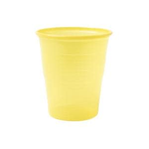 Gobelets en plastique 200ml - Jaune, 3000 pcs