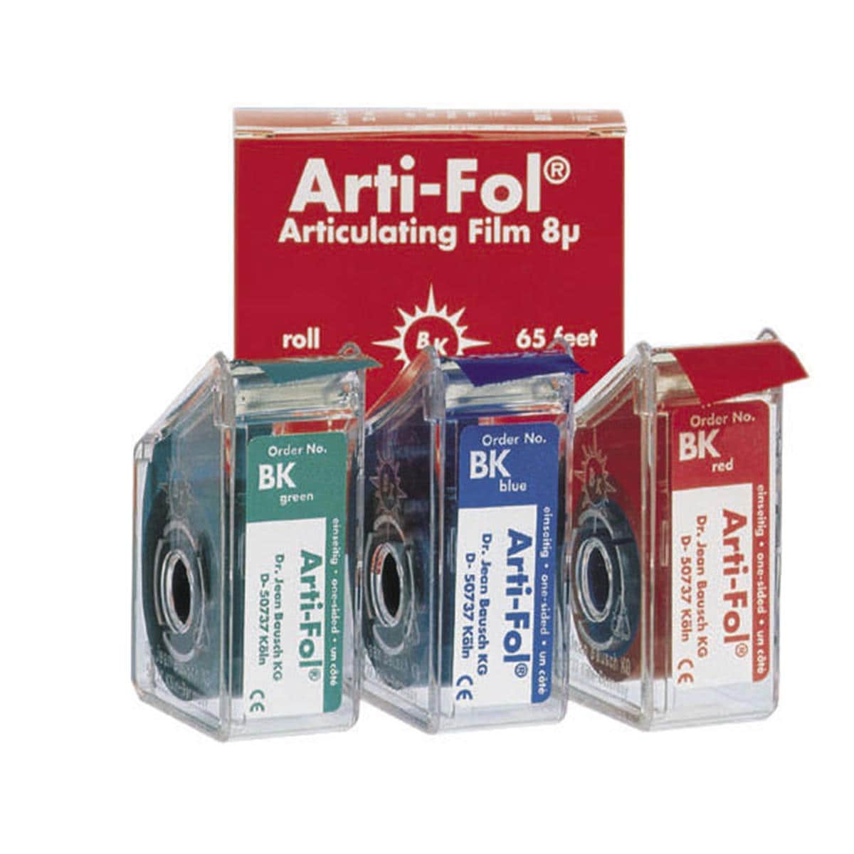 Arti-Fol enkelzijdig, 8 micron - BK23, blauw in dispenserbox