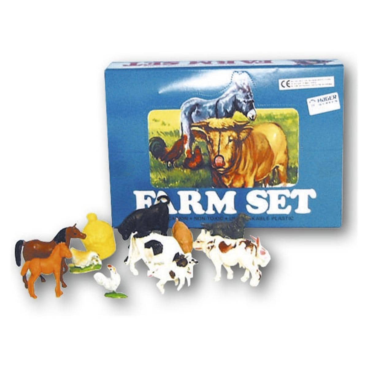 hop Gedeeltelijk Vrijwillig Farm Set - boerderij speelgoed dieren - Verpakking, 100 stuks - Henry Schein